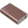 Внешний аккумулятор CANYON <CND-TPBQC10RG> Rose Gold (2xUSB 2A, USB-C 2A,  10000mAh, Li-Pol)