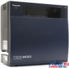 Panasonic <KX-TDA200RU+БП> АТС (цифровая гибридная АТС, 0/128 внеш. И 0/256 внутр. линий, 128 DECT)
