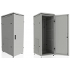 NT PROFI IP55 MF24-610 G Шкаф 19" напольный пылевлагозащищенный 24U 600*1000, дверь  цельнометаллическая, серый (3ч)