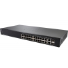 Cisco <SG250-26-K9-EU> 26-Port Gigabit Smart Switch (24UTP 1000Mbps  +  2Combo  1000BASE-T/SFP)