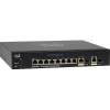 Cisco SG350-10P <SG350-10MP-K9-EU> Управляемый коммутатор (10UTP  1000Mbps PoE)