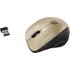 OKLICK Wireless Optical Mouse <695MW> <Black&Gold> (RTL) USB  3btn+Roll <1061651>