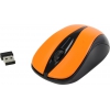 OKLICK Wireless Optical Mouse <675MW> <Black&Orange> (RTL) USB  3btn+Roll <1025920>