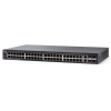 Cisco <SF350-48P-K9-EU> Управляемый коммутатор (48UTP 100Mbps PoE+ 2UTP  1000Mbps+  2Combo  1000BASE-T/SFP)