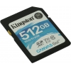 Kingston <SDG/512GB> SDXC Memory Card 512Gb  V30 UHS-I U3
