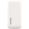Philips Xenium E255 White (DualBand, раскладушка, 2.4" 320x240, GSM+BT, microSD,  0.3Mpx, 105г)