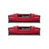 DDR4 G.SKILL RIPJAWS V 16GB (2x8GB kit) 3200MHz CL15 1.35V / F4-3200C15D-16GVR  /  Blazing  Red