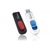 Флэш-накопитель USB2 8GB BLACK/RED AC008-8G-RKD A-DATA ADATA