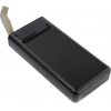 Внешний аккумулятор KS-is Power Bank KS-368 Black (2xUSB 3A, USB-C 3A, 42000mAh, 3 адаптера,  фонарь, Li-Ion)