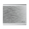 PNY 2.5 250GB PNY Pro Elite Silver Brush External SSD PSD0CS2060S-250-RB USB 3.1 Gen  2 Type-C,880/900,AluminumRTL