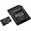 Kingston <SDCS2/16GB> microSDHC Memory Card 16Gb A1 V10 UHS-I U1  + microSD-->SD Adapter