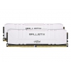 Память Crucial Ballistix Gaming DDR4 Общий объём памяти 16Гб Module capacity 8Гб Количество 2 2666 МГц Множитель частоты шины 16 1.35 В белый BL2K8G26C16U4W