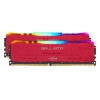 Память Crucial Ballistix RGB Gaming DDR4 Общий объём памяти 32Гб Module capacity 16Гб Количество 2 3200 МГц Множитель частоты шины 16 1.35 В RGB красный BL2K16G32C16U4RL