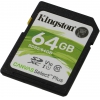 Kingston <SDS2/64GB> SDXC Memory Card 64Gb  V10  UHS-I  U1