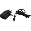 HARPER <WCH-5115 Black> Зарядное устройство USB (Вх. AC100-240V, Вых. DC5V, 10W,  USB, кабель Lightning)