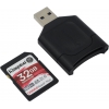 Kingston <MLPR2/32GB>SDHC Memory Card 32Gb V90 UHS-II U3 +  Card Reader