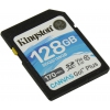 Kingston <SDG3/128GB> SDXC Memory Card 128Gb  V30  UHS-I  U3