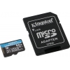 Kingston <SDCG3/64GB> microSDXC Memory Card 64Gb A2 V30 UHS-I U3  + microSD-->SD Adapter