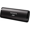Накопитель SSD жесткий диск USB-C 256GB EXT. BLACK ASE760-256GU32G2-CBK A-DATA ADATA