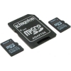Kingston <SDCS2/16GB-2P1A> microSDHC Memory Card 32Gb KIT 2x16Gb A1 V10 UHS-I U1  + microSD-->SD Adapter