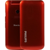 Philips Xenium E255 Red (DualBand, раскладушка, 2.4" 320x240, GSM+BT,  microSD, 0.3Mpx, 105г)